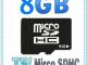 Microsd 8GB atminties kortelė + Adapteris Panevėžys - parduoda, keičia (1)