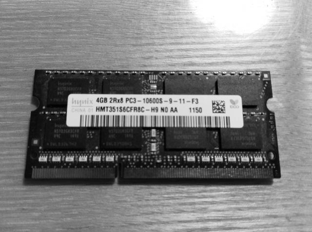 Daiktas DDR3 4gb 1333Mhz ram laptopui 10e
