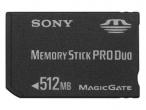 Daiktas 512MB Memory Stick PRO Duo