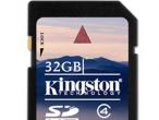 Daiktas Kingston SD card 32 GB
