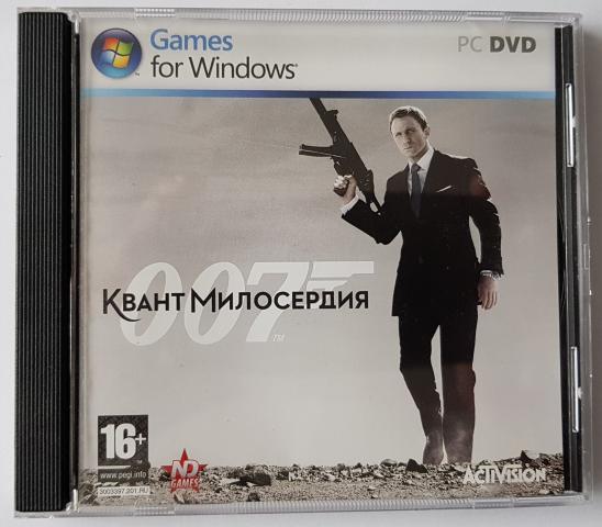 Daiktas PC žaidimas "James Bond 007: quantum of solace" (ru) cd - 2€