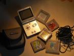 Daiktas Nintendo Game Boy + daug diskelių (keli originalūs!)