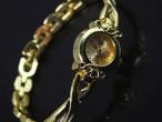 Daiktas Pigiai naujas Quartz laikrodis  ( aukso spalvos )