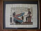 Daiktas papirusas iremintas i paveiksla