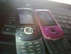 Daiktas Nokia 2220 slide juodas ir rožinis