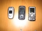 Daiktas telefonai nokia samsung Sony Ericsson