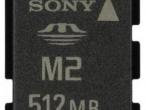 Daiktas Sony M2 512mb kortele