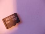 Daiktas SanDisk 2GB mictro sd atminies kortele