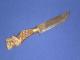 Senas medzioklinis peilis su drakono formos medine rankena Kėdainiai - parduoda, keičia (2)