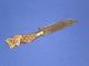 Senas medzioklinis peilis su drakono formos medine rankena Kėdainiai - parduoda, keičia (4)