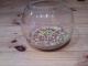 Mažas stiklinis akvariumas su spalv. akmenukais Šiauliai - parduoda, keičia (2)