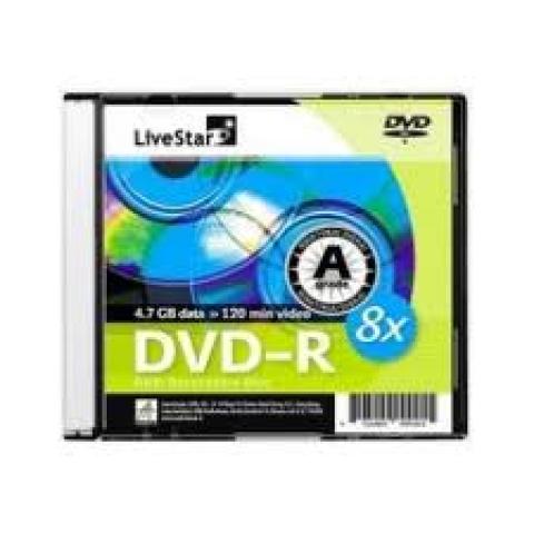 Daiktas Tuščias dvd-r diskas "Livestar"