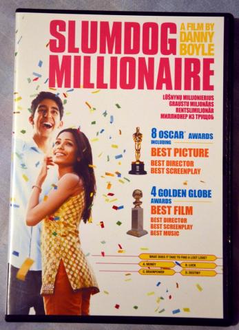 Daiktas DVD filmas 'Lūšnynų milijonierius' / 'slumdog millionaire'