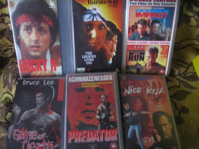 Daiktas Action/Koviniai vhs filmai