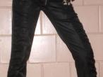 Daiktas juodos atlasines kelnes 34-36d