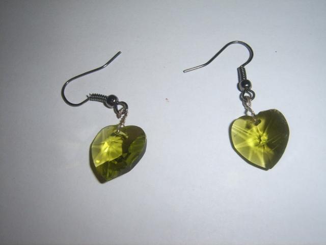 Daiktas Auskarai širdelės