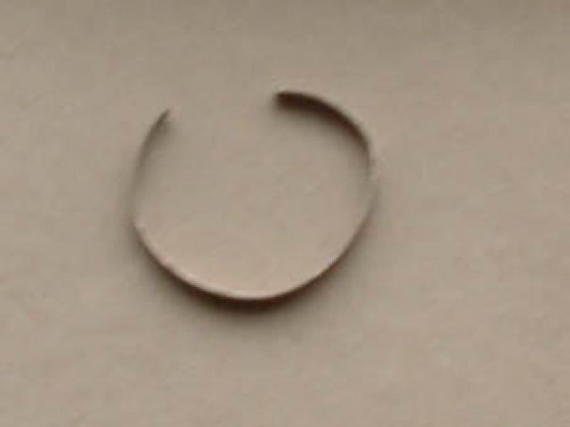 Daiktas Sidabrinė - žalvarinė senoviška apyrankė