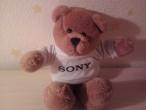 Daiktas SONY pliušinis meškiukas