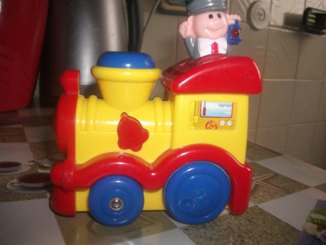 Daiktas Linksmas vaziuojantis traukinukas