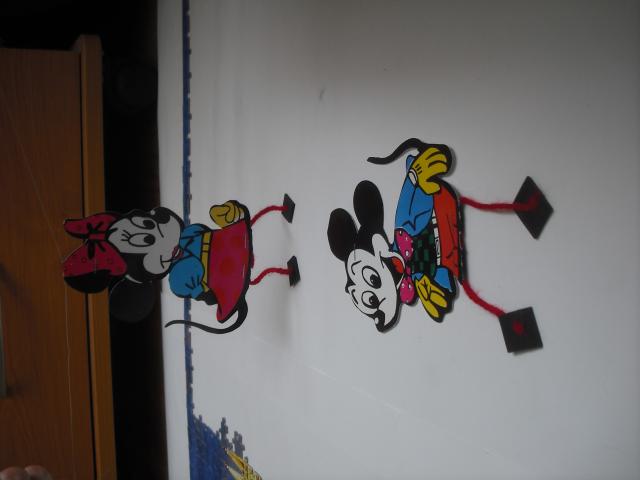 Daiktas Šokančios popierinės lėlytės "Mikimauzai" iš Lenkijos