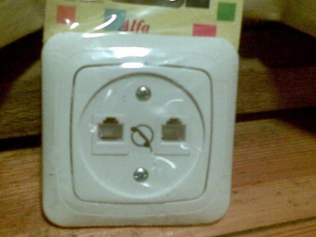 Daiktas Dvigubas telefono lizdas