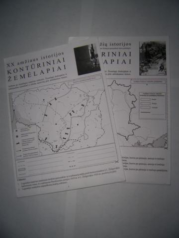 Daiktas 9-10 kl zemelapiai