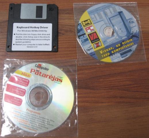 Daiktas Diskai su programomis (demo, trials ir pilnos)