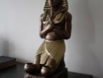 Daiktas egipto faraono statule zvakide