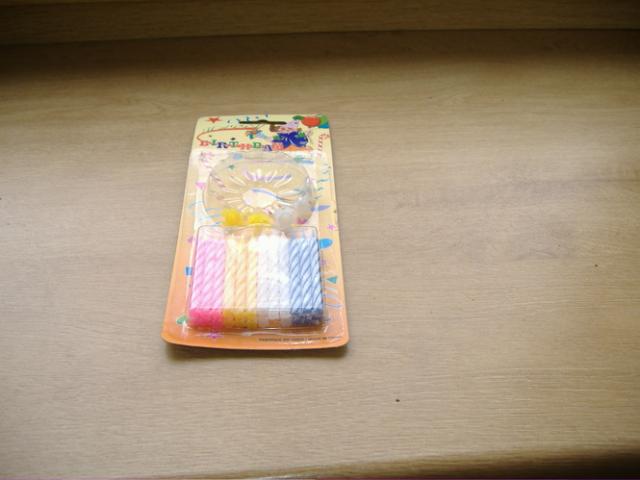 Daiktas 24 žvakutes tortui