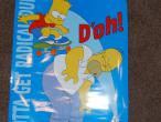 Daiktas Simpsonų plakatas.