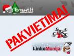 Daiktas Torrent ir Linkomanijos Pakvietimai