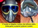 Daiktas Dažasvydžio (paintball) kaukė 2
