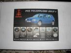 Daiktas VW Golf4 Apdailos detales