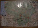 Daiktas Lietuvos zemelapis