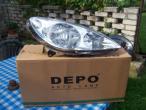 Daiktas Peugeot 307 priekinį žibintą