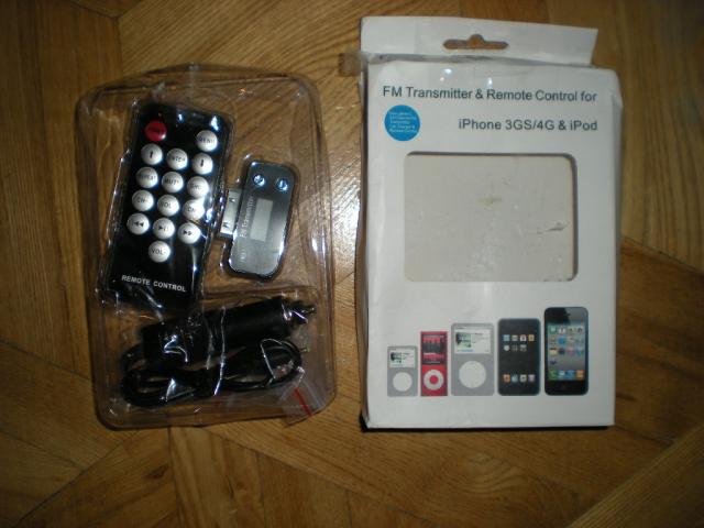Daiktas iPod FM transmiteris