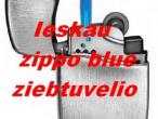 Daiktas Ieskau Zippo blue ziebtuvelio