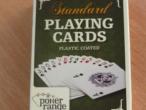 Daiktas plastikines pokerio kortos