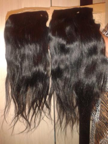 Daiktas 14 dalių naturalūs plaukų tresai