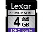 Daiktas Lexar 4GB sd atminties kortelė