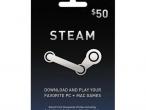 Daiktas Steam wallet 50$ kodas