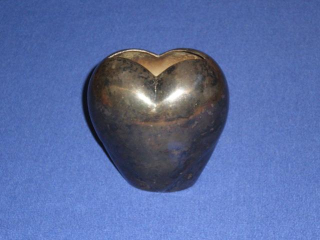 Daiktas Daili metaline sirdis - vazele