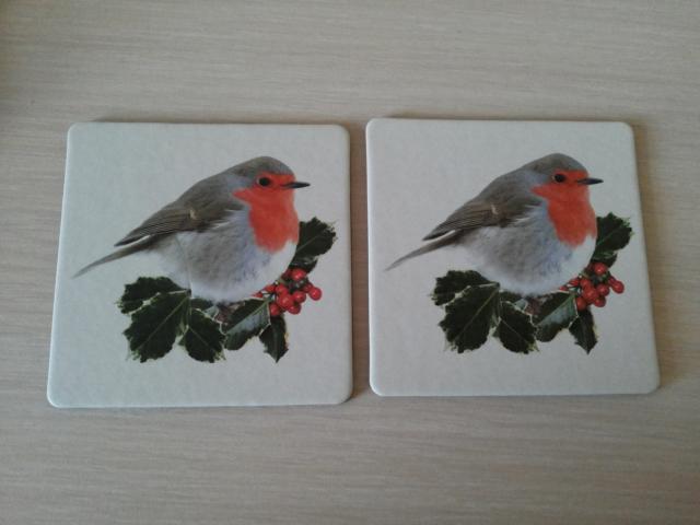 Daiktas Padėkliukai su paukščiukais 4vnt.