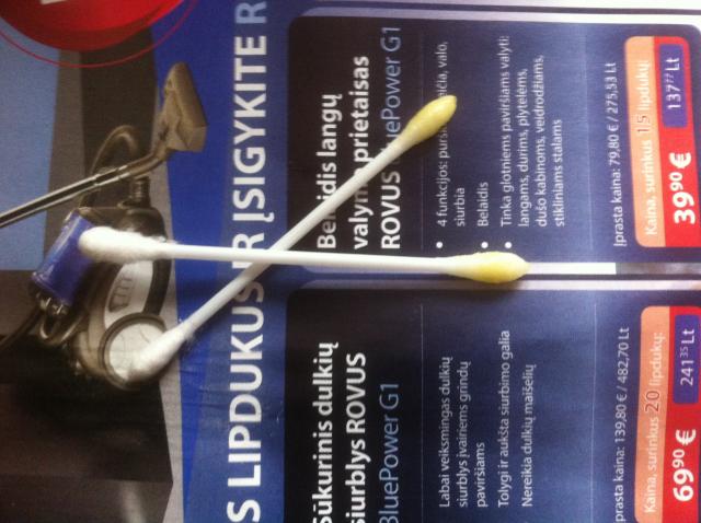 Daiktas ausu krapstukai