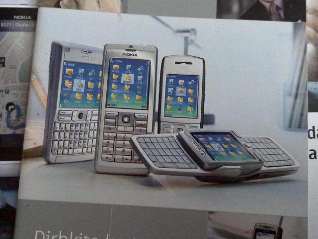 Daiktas nokia lankstinukai