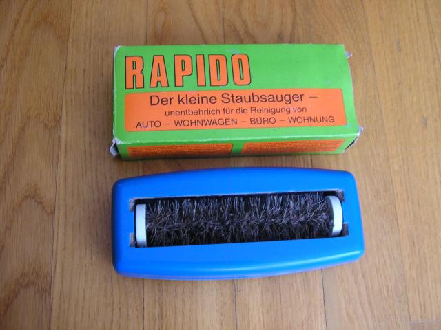 Daiktas Rapido, puiki priemone autompbilio, arba buto kilimu valymui