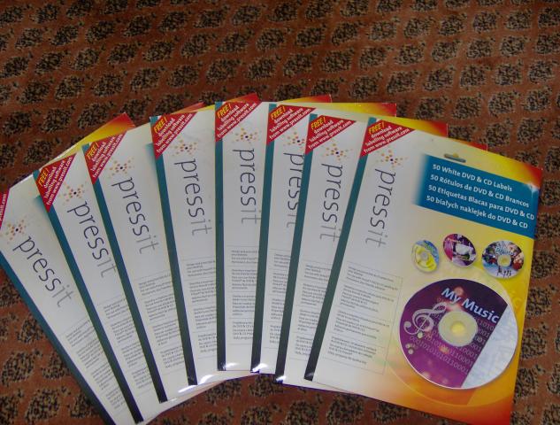 Daiktas Lipdukinis popierius spausdinimui, ir klijavimui ant cd, dvd