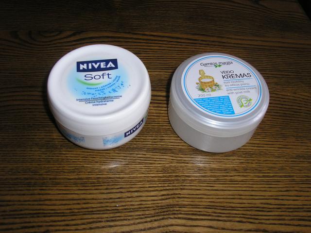 Daiktas Tusti indeliai nuo kremu