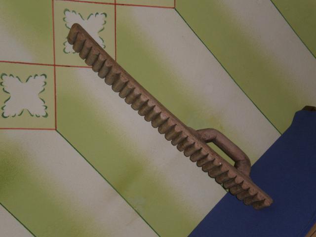 Daiktas Senovinis medinis skalbimo (grundymo) irankis - rumbe nr.2