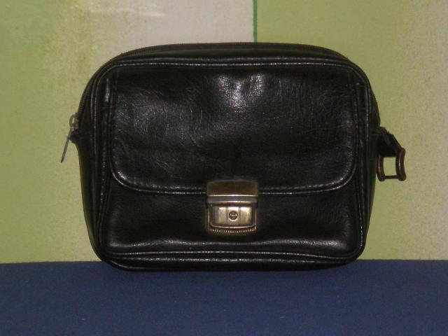 Daiktas Juoda odine vyriska dokumentu detuve